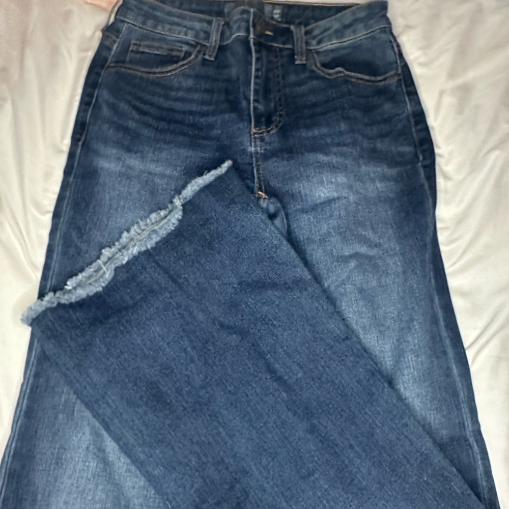 Stylish Indigo Flare Jeans